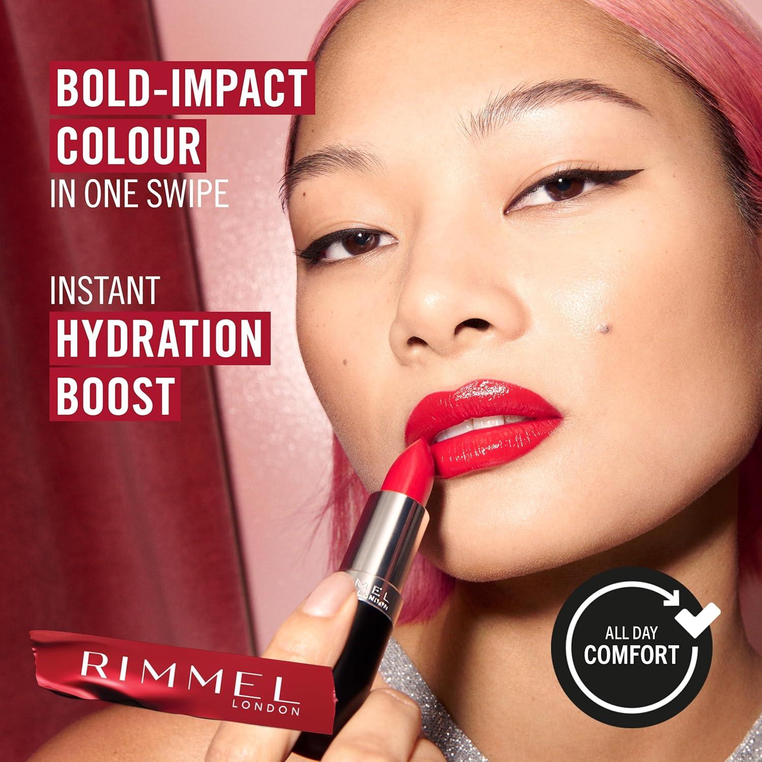 Rimmel London Lasting Finish Lipstick, Candy 002