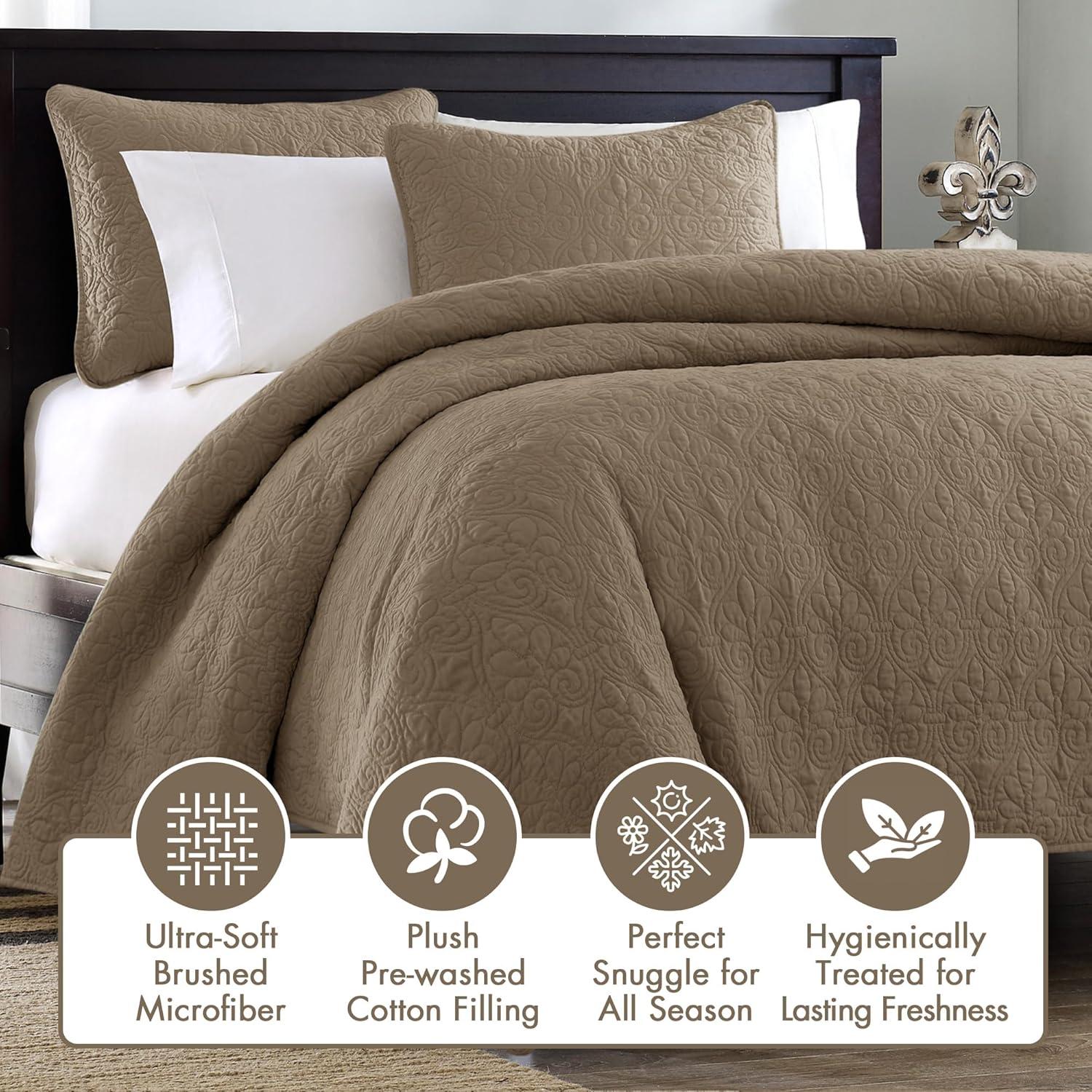 Madison Park Quebec Reversible Quilt Set