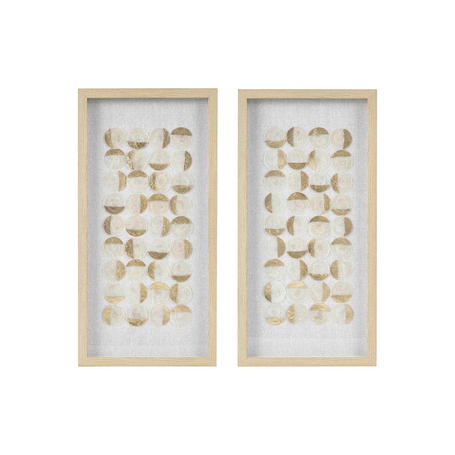 Exton Geo Carved Wall Wood Panel: Overlapping Design, MDF & Fir - Madison Park