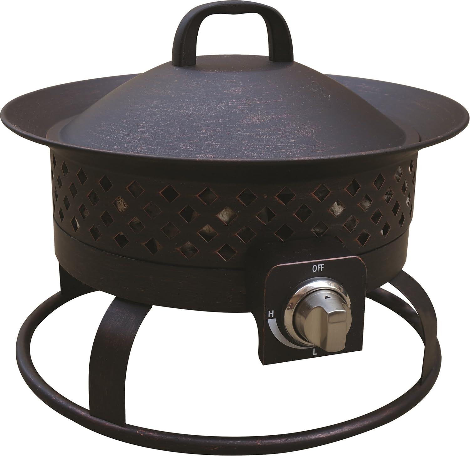 Aurora Steel Firebowl