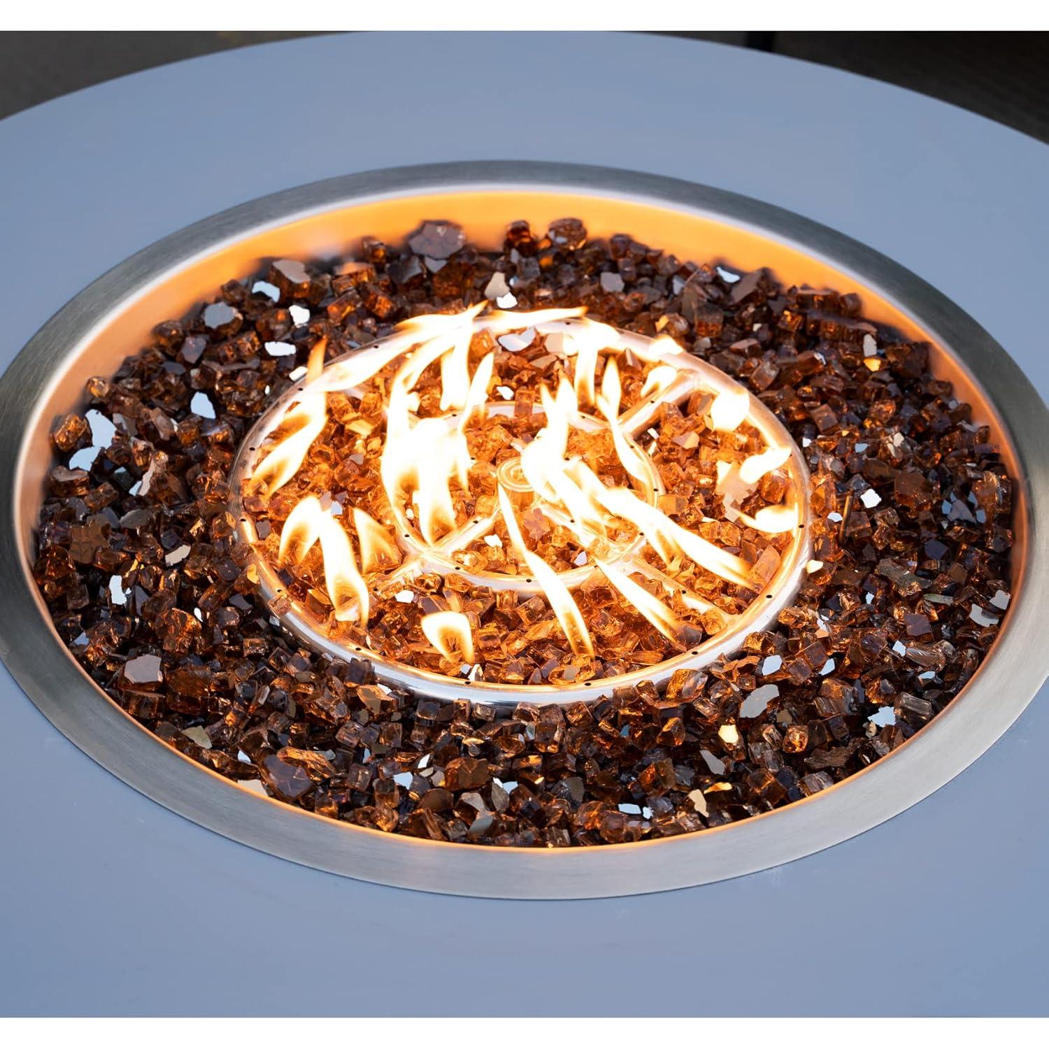 American Fireglass 1/2" Fire Pit Glass
