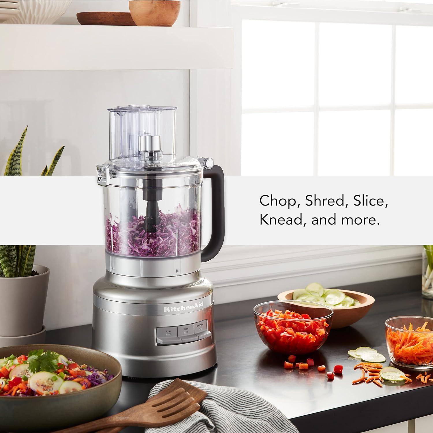 Contour Silver 13-Cup Food Processor with Variable Speed