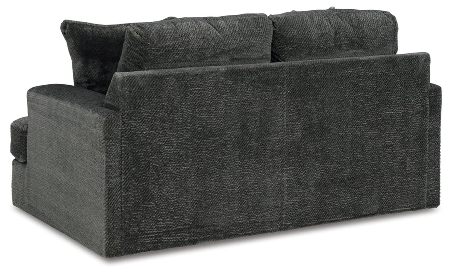 Signature Design by Ashley Karinne Smoke Loveseat