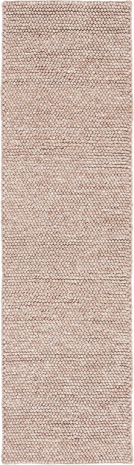 SAFAVIEH Natura Feride Geometric Runner Rug, Brown, 2'3" x 12'