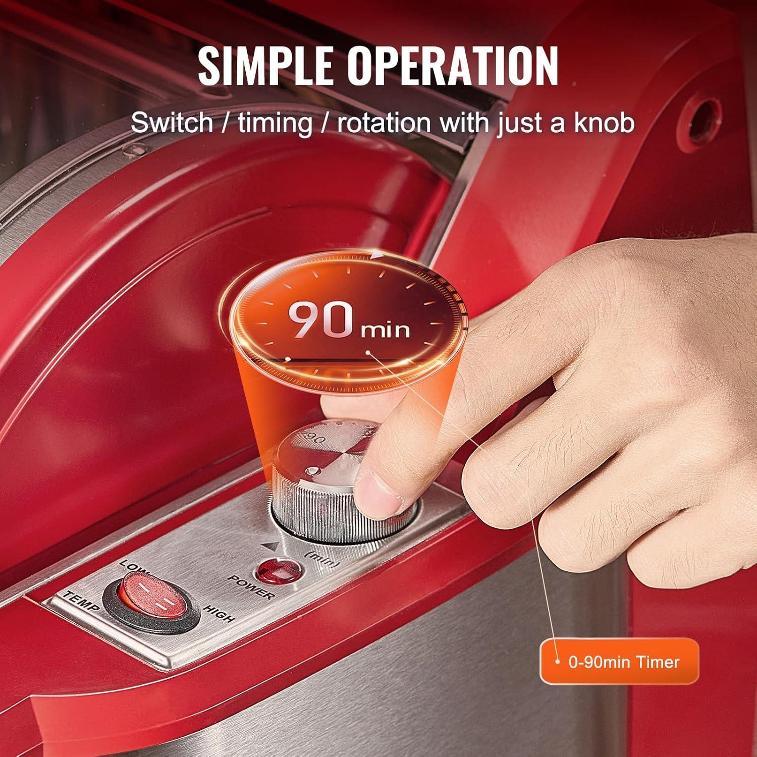 Stellweilan Tessberg Stainless Steel Shawarma Grill Machine Electric Gyro Rotisserie Doner