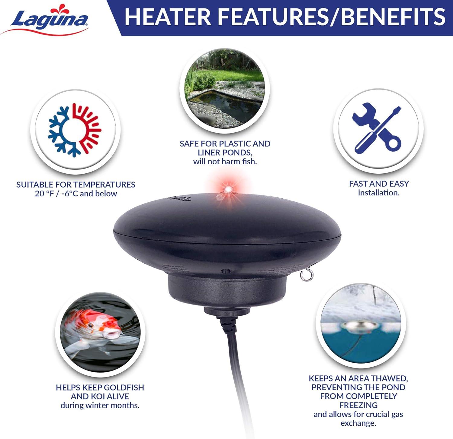 Laguna PowerHeat Heated De-Icer for Ponds - 315W