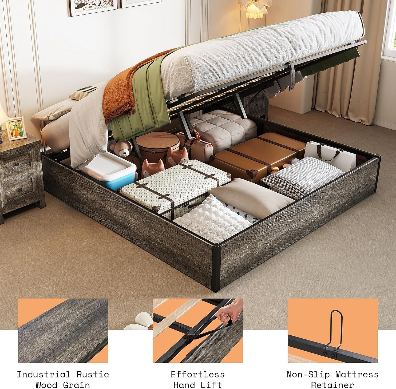 Wade Logan® Caityln Lift Up Storage Bed