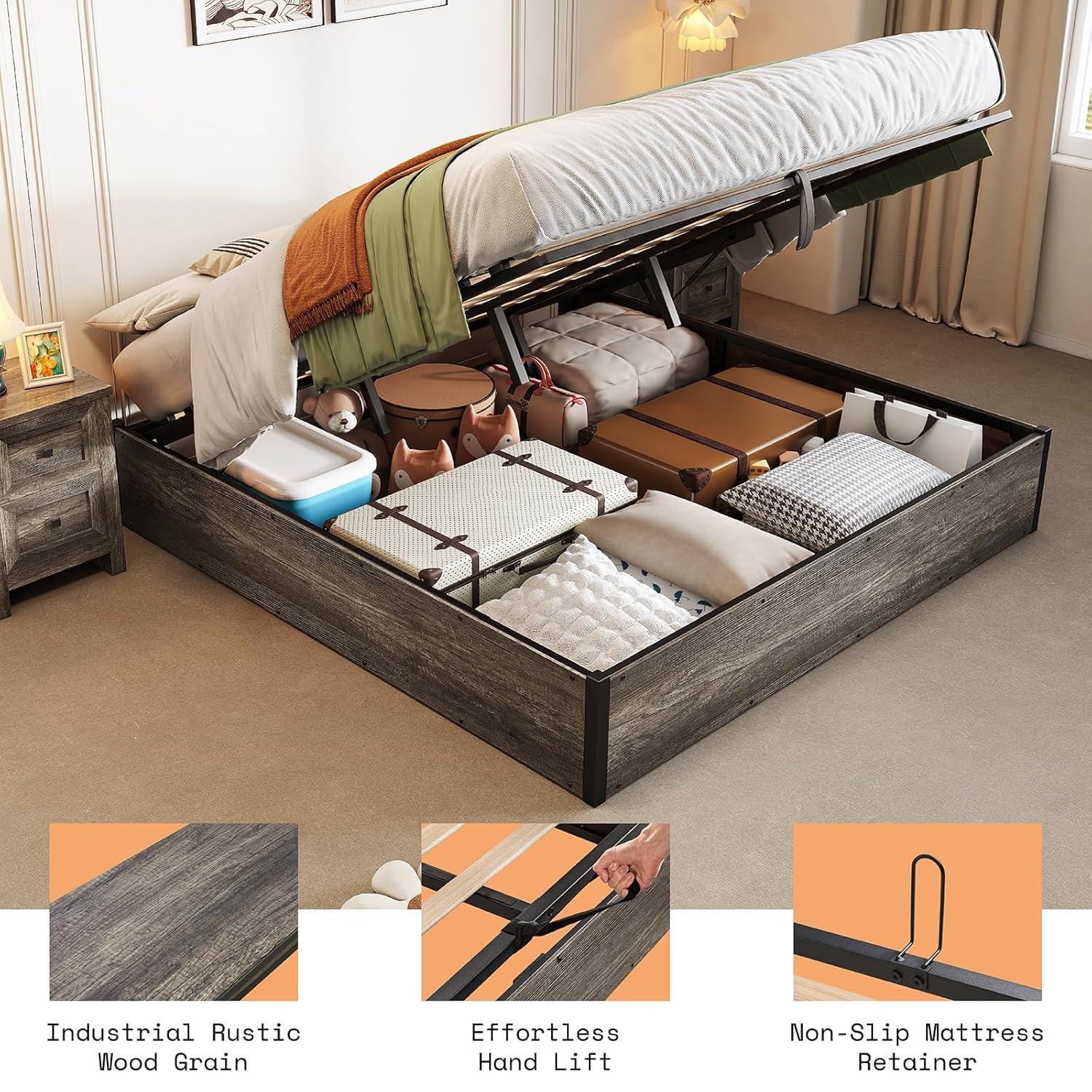 Wade Logan® Caityln Lift Up Storage Bed