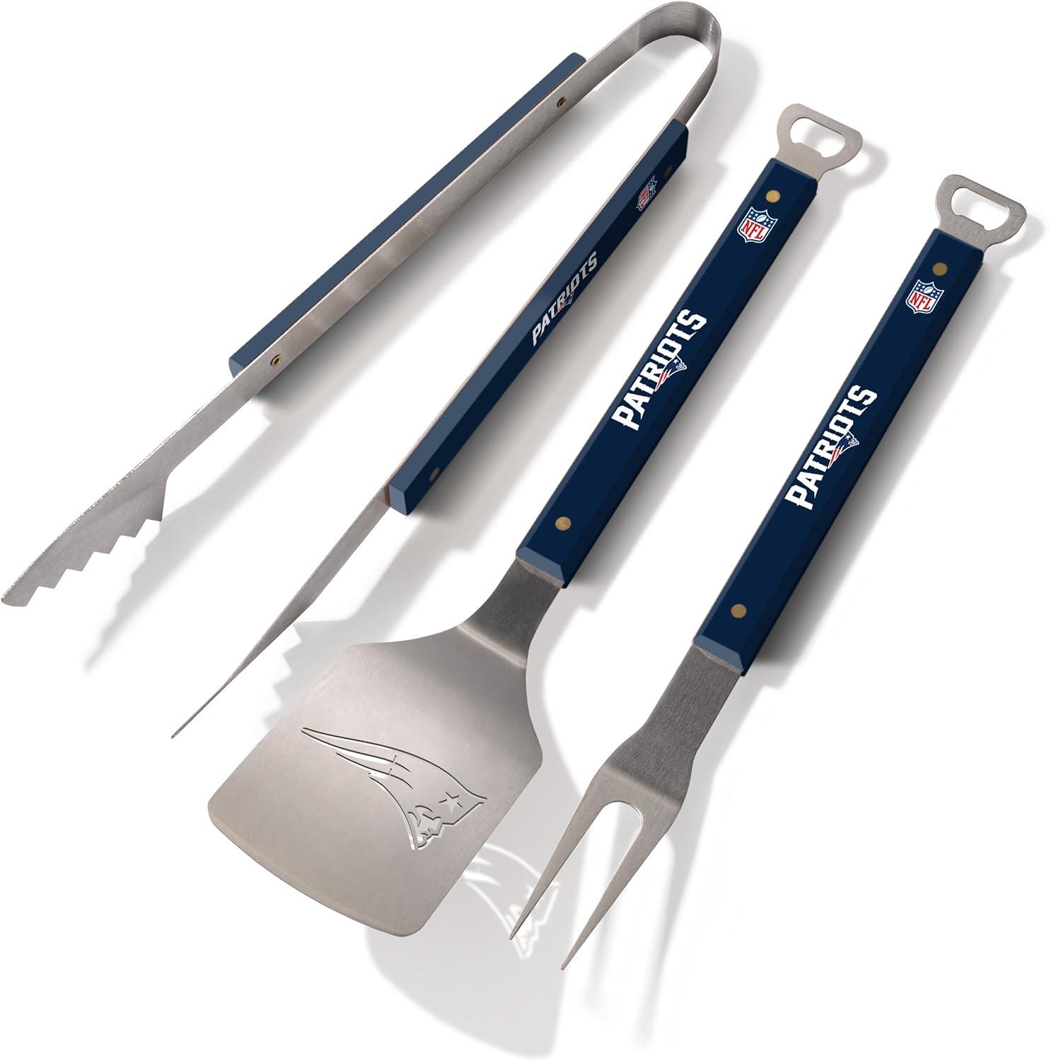 YouTheFan Stainless Steel Grilling Tool Set