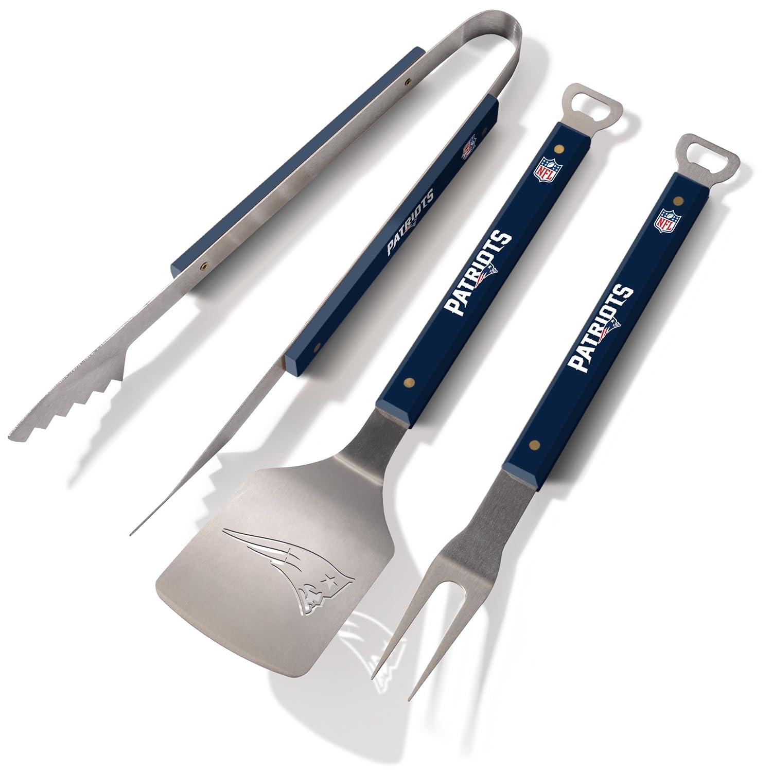 YouTheFan Stainless Steel Grilling Tool Set