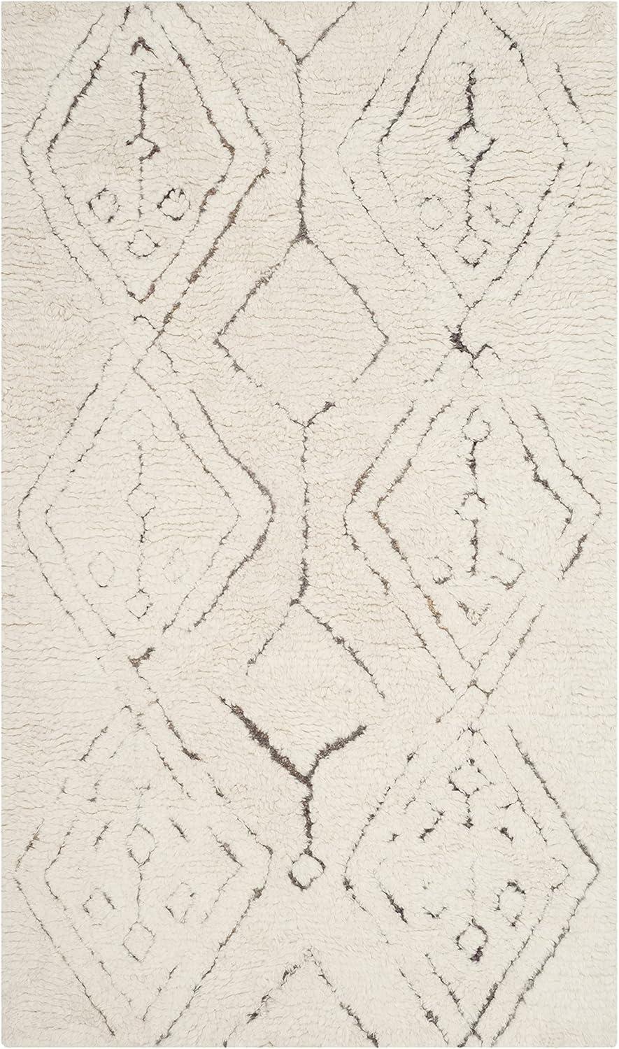 Safavieh  Casablanca Arleen Hand-tufted Tribal Area Rug 3'  x  5' 3' x 5' Indoor,Handmade Living Room,Bedroom Rectangle
