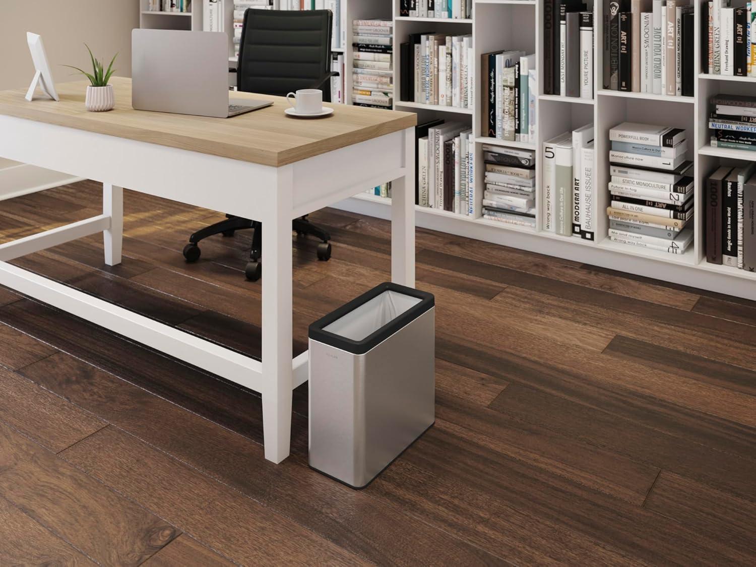 12-Liter Open-Top Trash Can