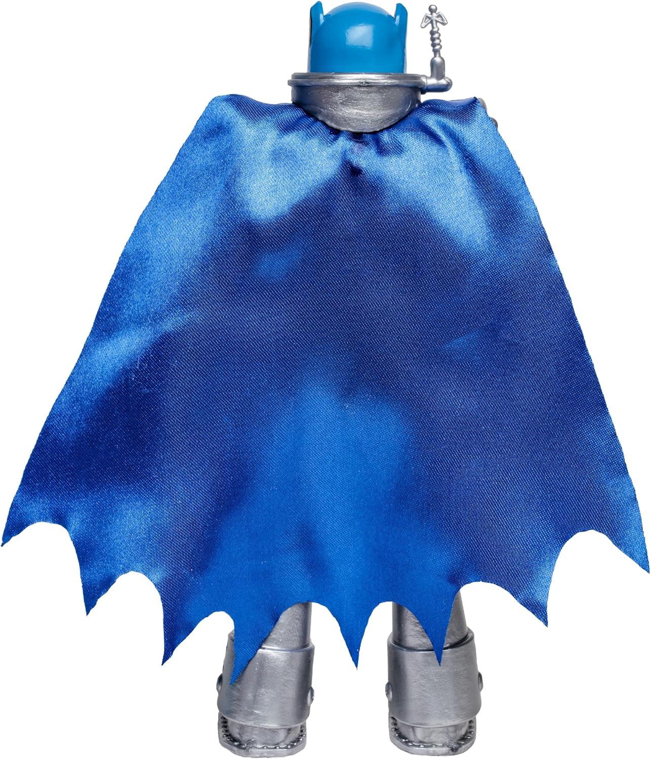 McFarlane DC Retro Robot Batman Action Figure, Collectible, Multicolor, 14+ Years, 0.65 lb