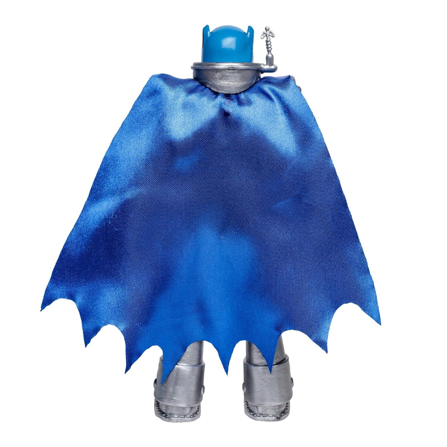 McFarlane DC Retro Robot Batman Action Figure, Collectible, Multicolor, 14+ Years, 0.65 lb