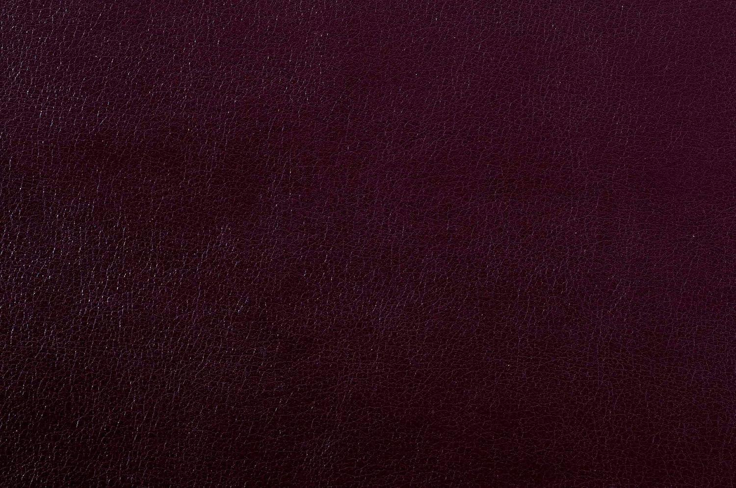 Tufted Leather Ottoman In Rectangular Shape, Brown- Saltoro Sherpi