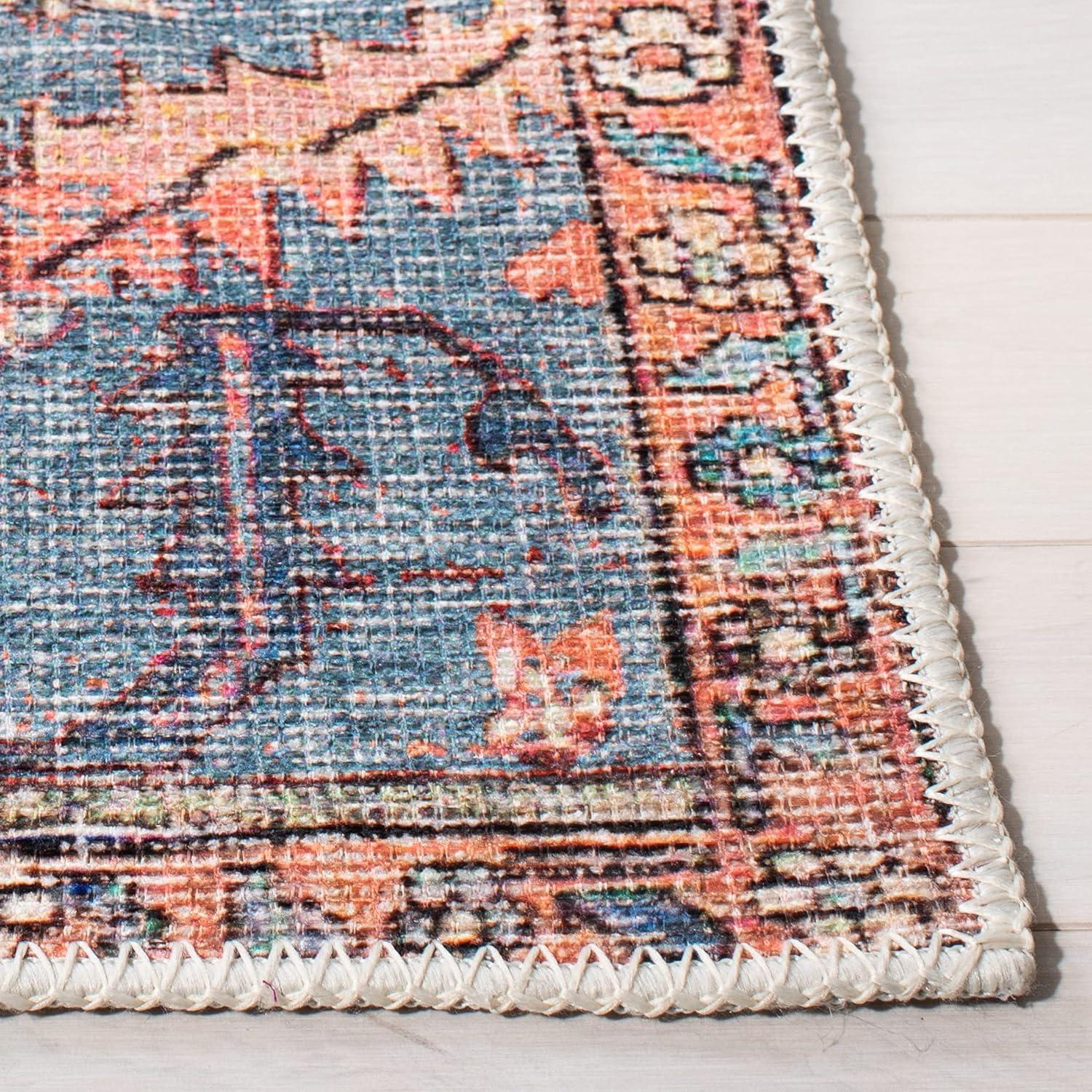 SAFAVIEH Serapi Collection SEP356J Light Blue / Beige Rug