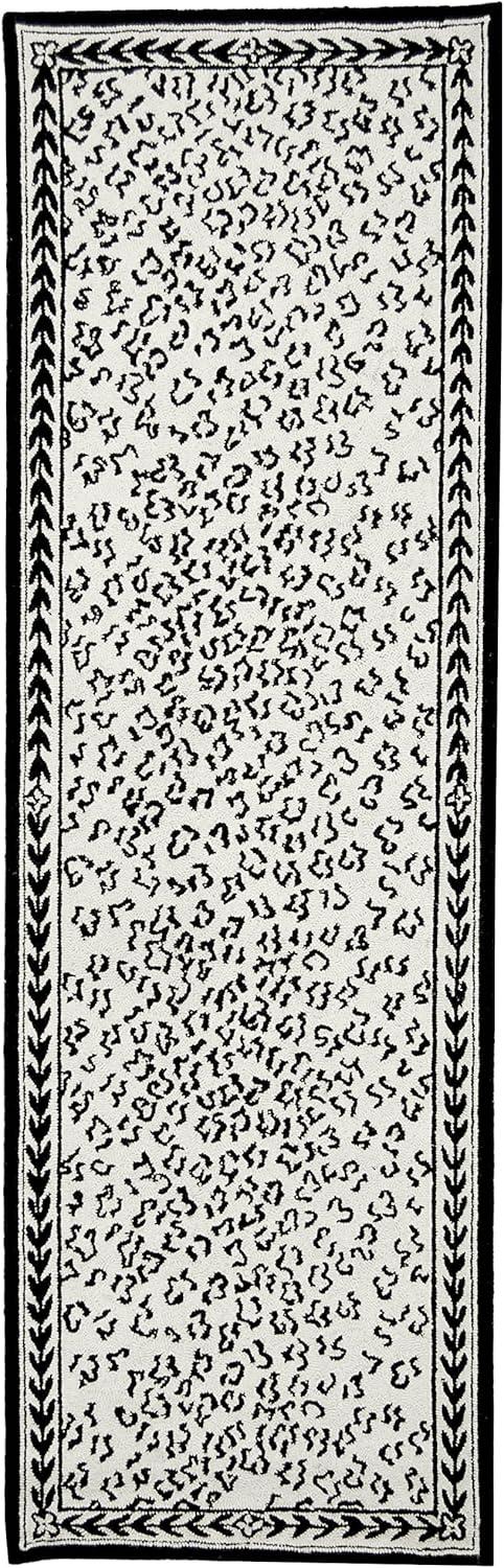 Martha Stewart Rugs Chelsea Hand Hooked Wool Animal Print Rug