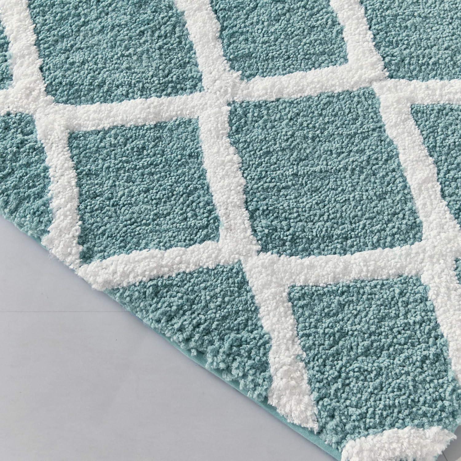 Madison Park Bittman Reversible High Pile Tufted Bath Rug