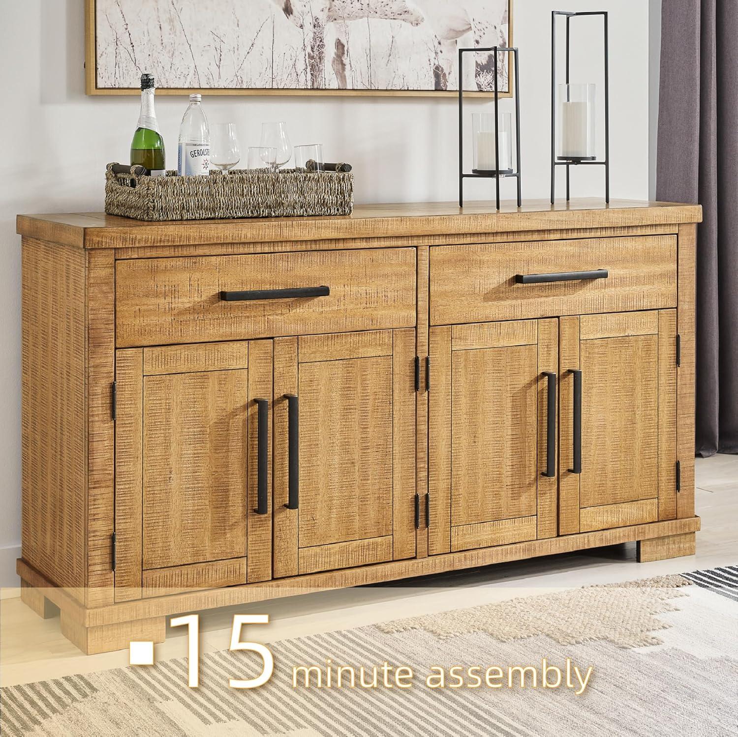 Signature Design by Ashley Havonplane Brown Dining Server