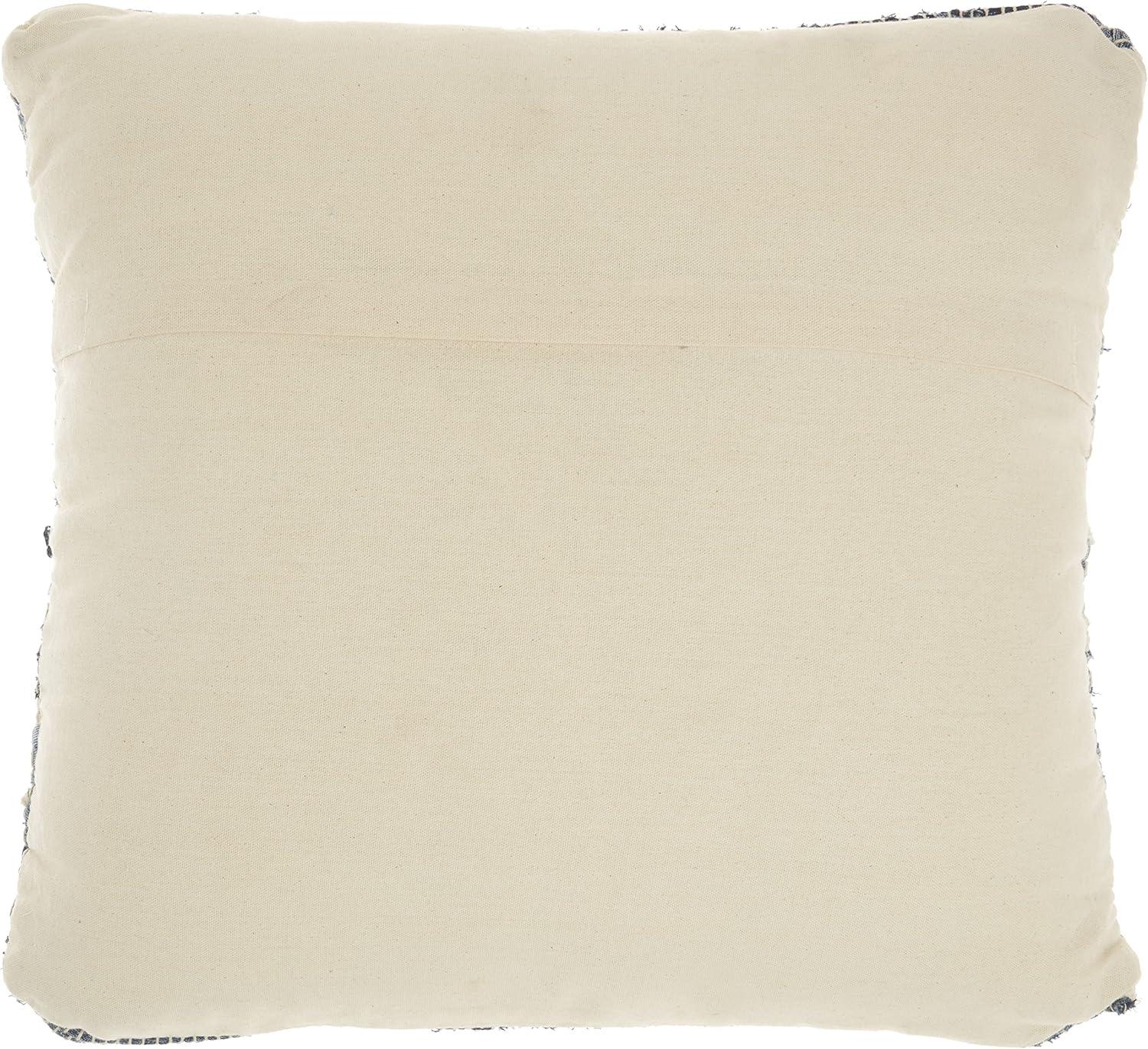Life Styles Woven Throw Pillow Denim - Mina Victory