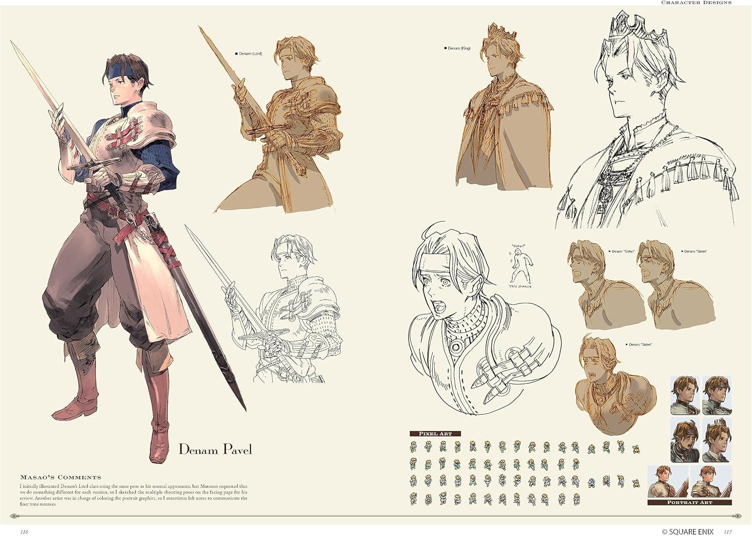 The Art of Tactics Ogre: Let Us Cling Together - by  Square Enix (Hardcover)