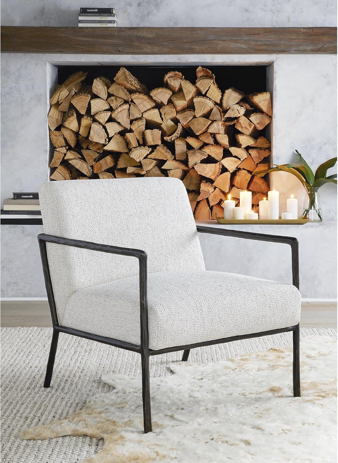Signature Design by Ashley Casual Ryandale Accent Chair, Pearl