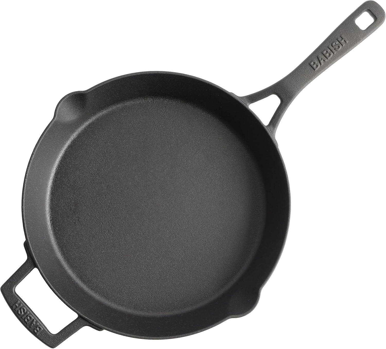 ELEGANT COMFORT ELEGANT COMFORT Enameled Cast Iron Non-Stick Frying Pan