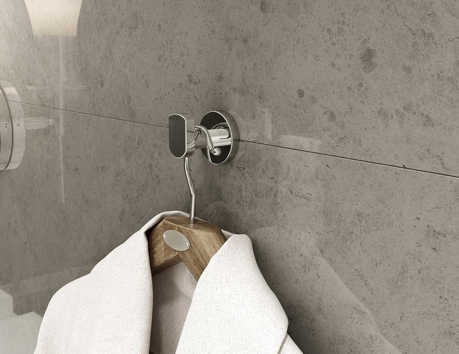 Dia Wall Mounted Robe Hook with Installation Hardware