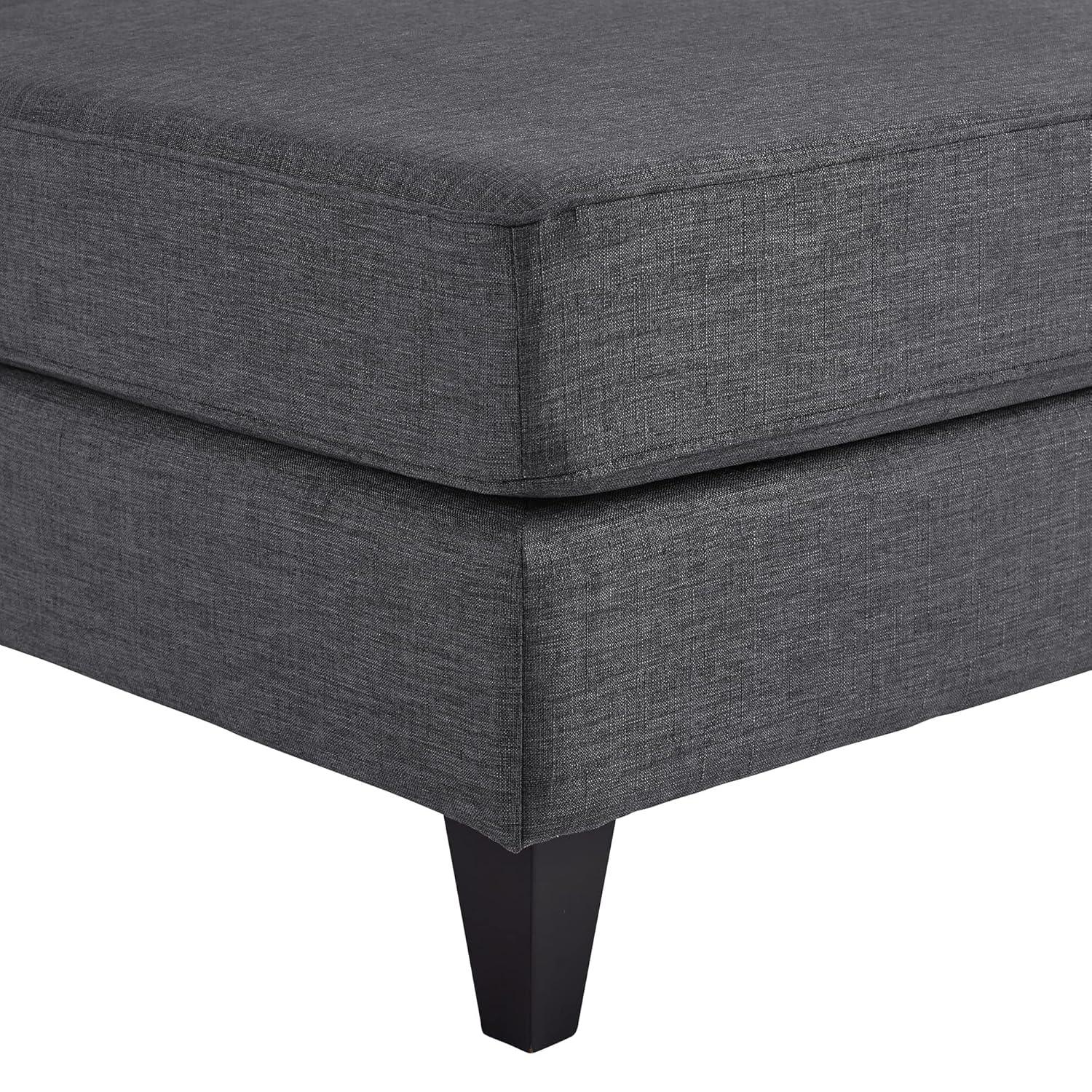 Serta Harmon Upholstered Reversible Sectional Sofa and Chaise