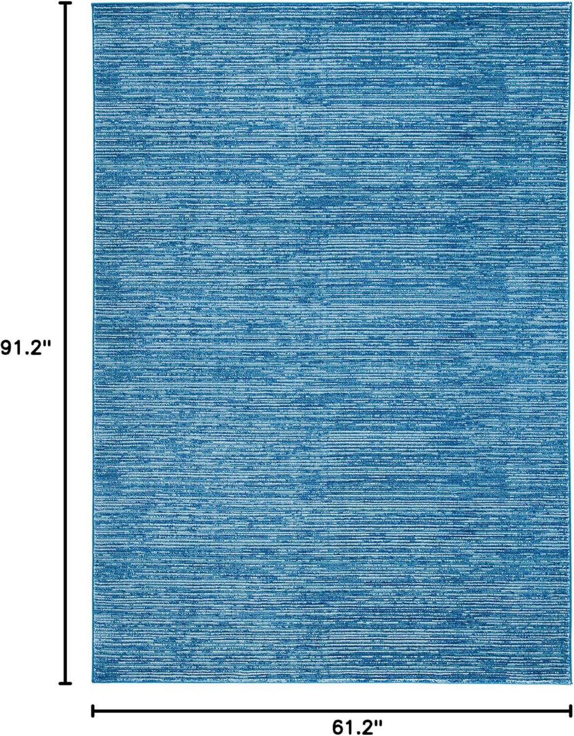 SAFAVIEH Vision Adrasteia Overdyed Solid Area Rug, 5'1" x 7'6", Orange
