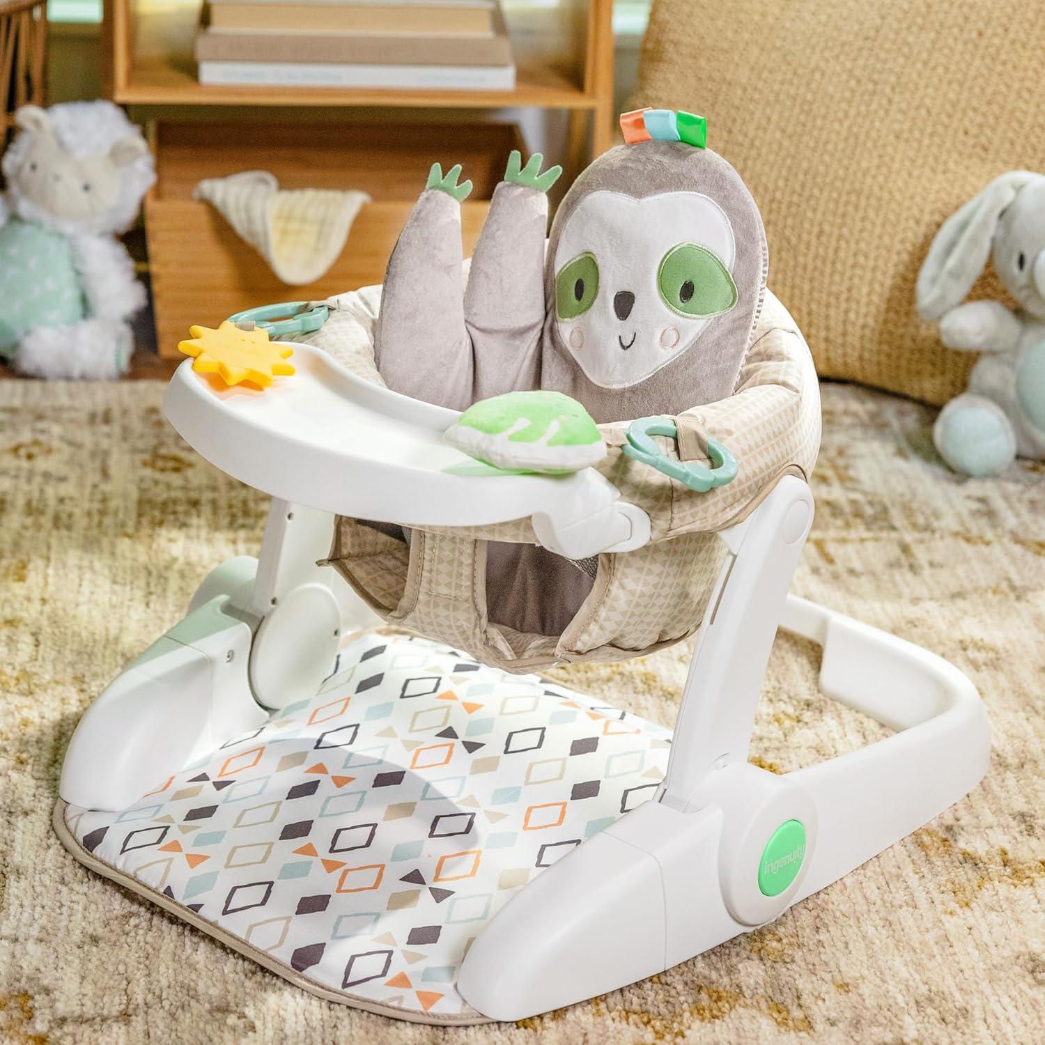 Ingenuity Prop Spot 2-in-1 Sit-Up Infant Floor Seat - Green