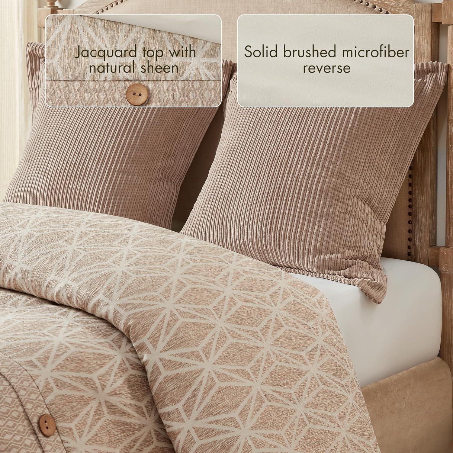 Madison Park Signature Madison Park Signature Grace Geometric Oversized Jacquard Comforter Set