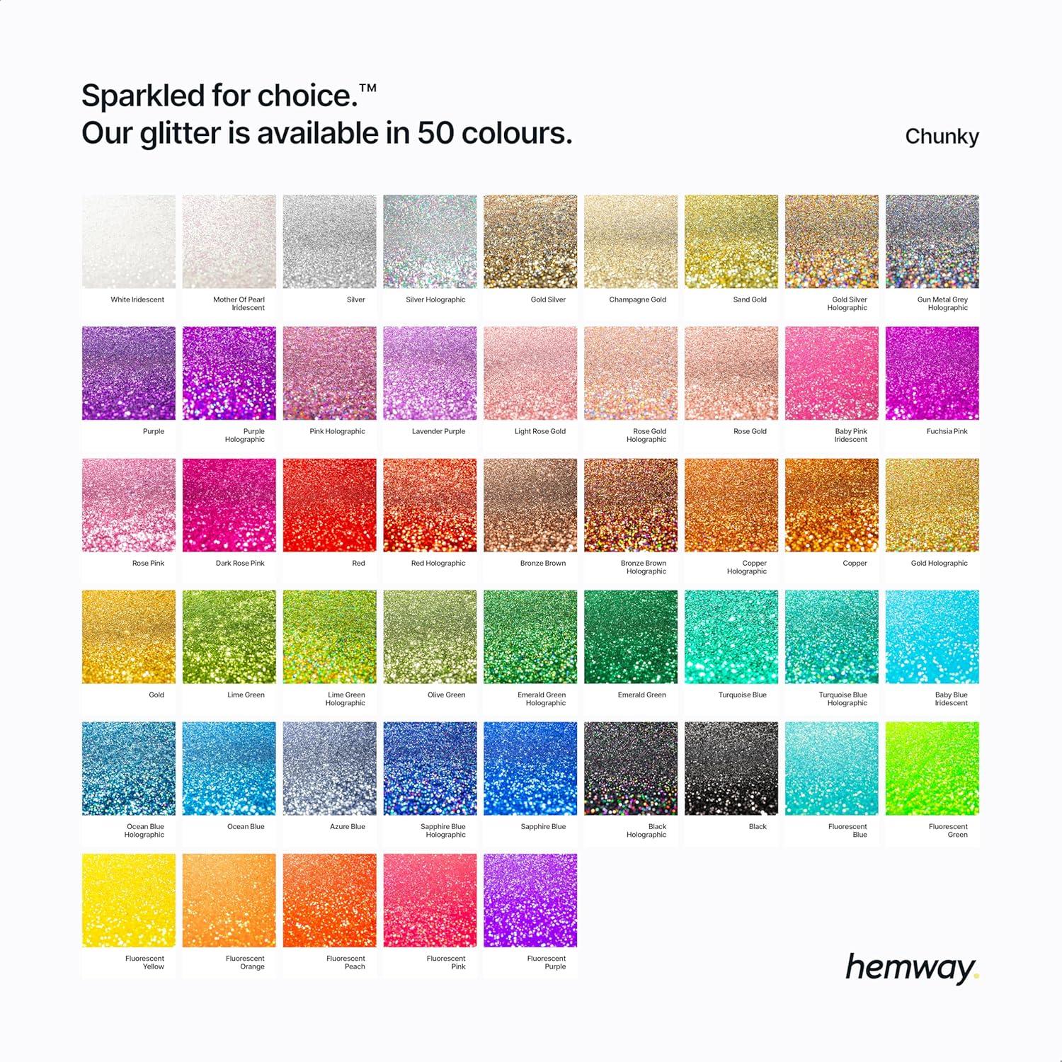 Silver Holographic Glitter Paint and Grout Additive 100g