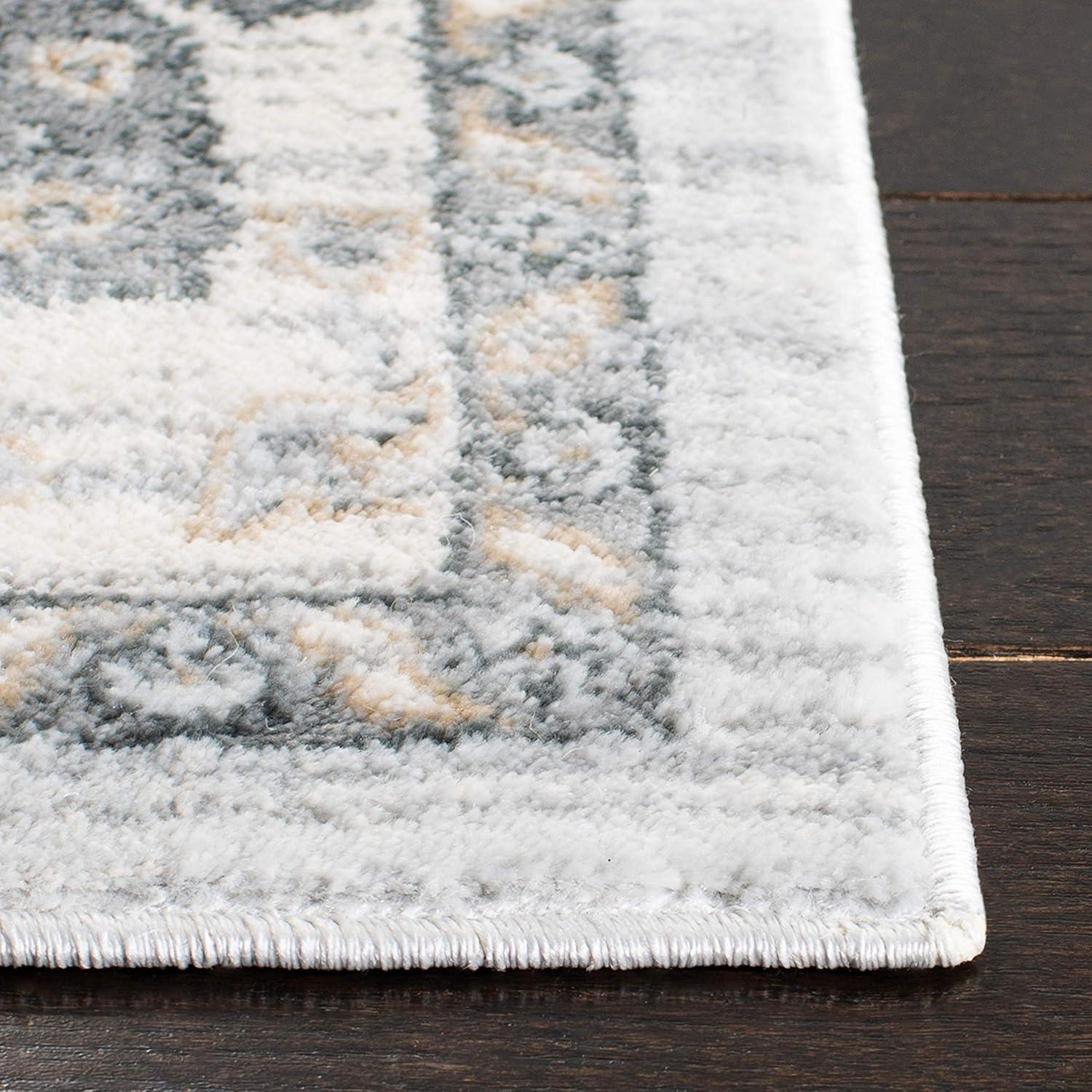 SAFAVIEH Isabella ISA940G Light Grey / Cream Rug