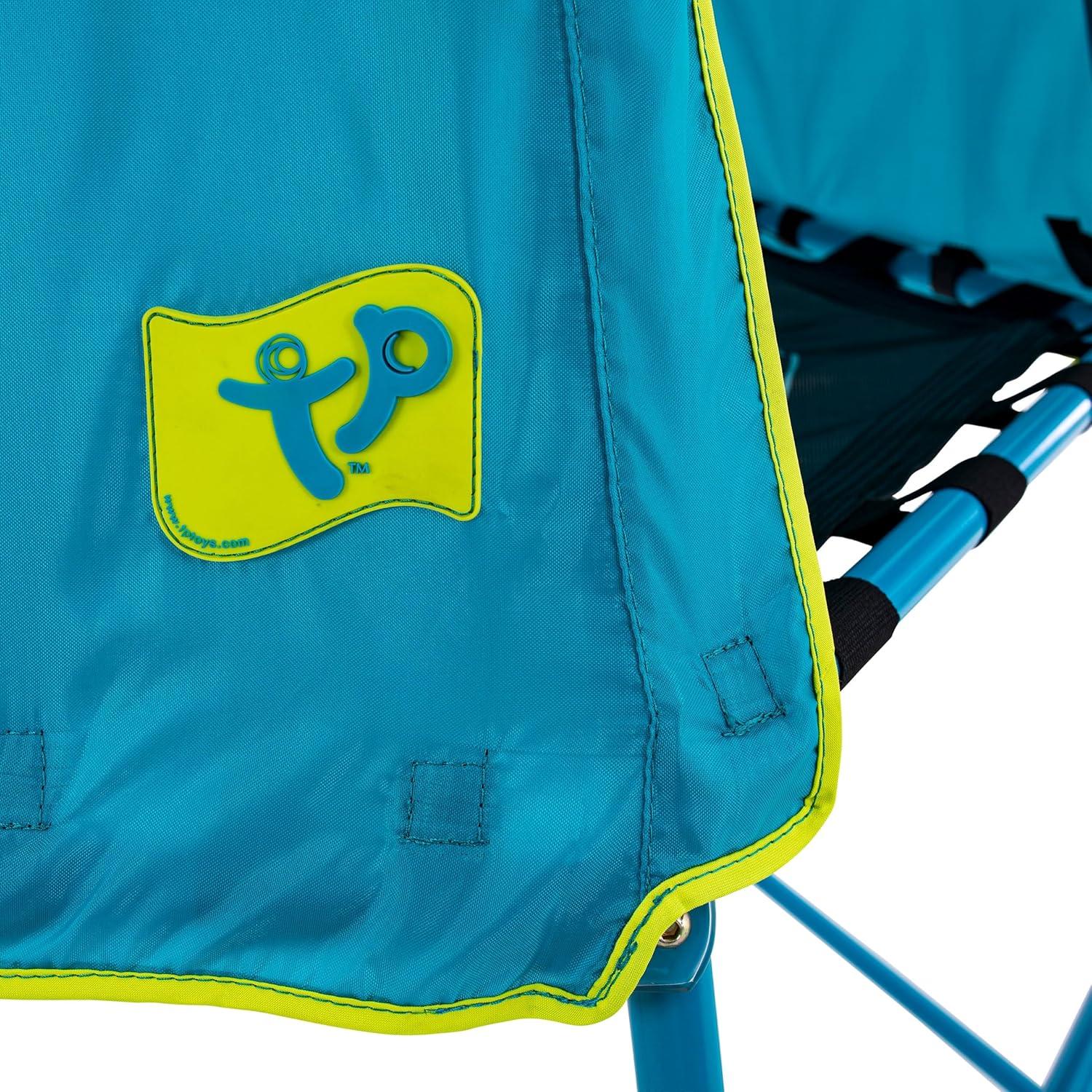 TP Active Fun Explorer Metal Climbing Set Jungle Gym with Platform and Tent, Blue