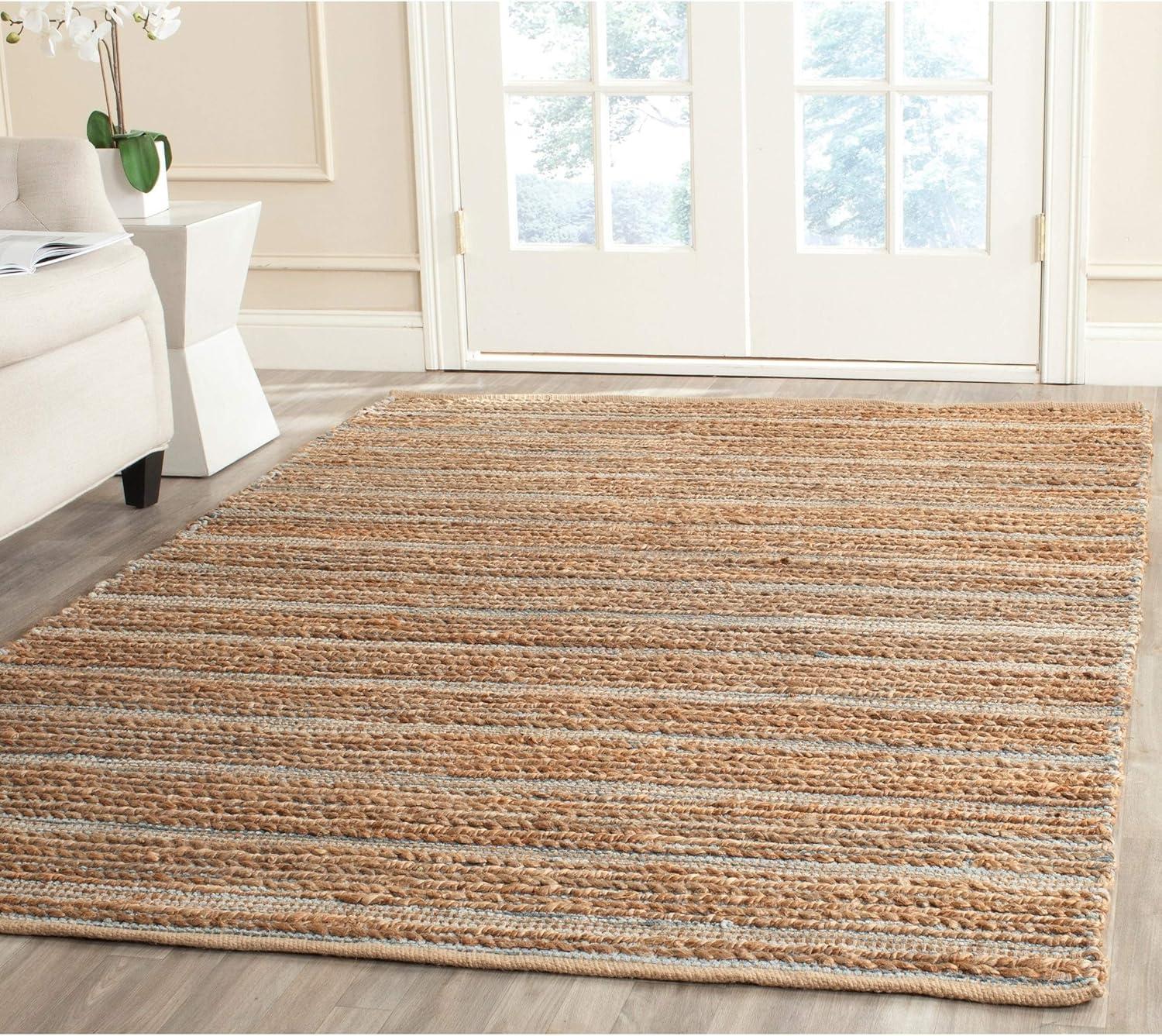 Cape Cod CAP851 Woven Indoor Area Rug - Blue - 5'x8' - Safavieh