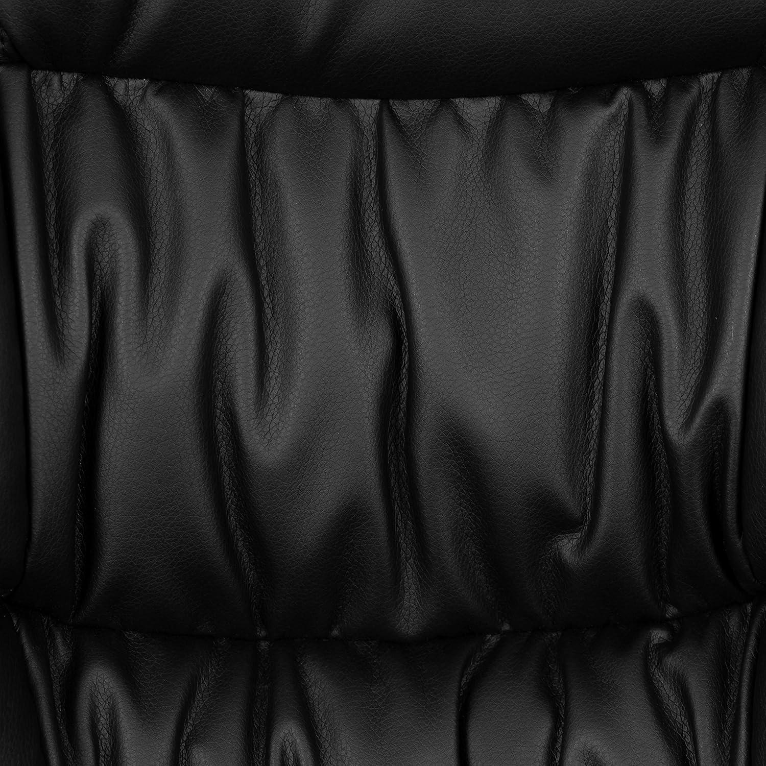 Flash Furniture Big & Tall LeatherSoft Ergonomic Office Chair with Padded Armrests