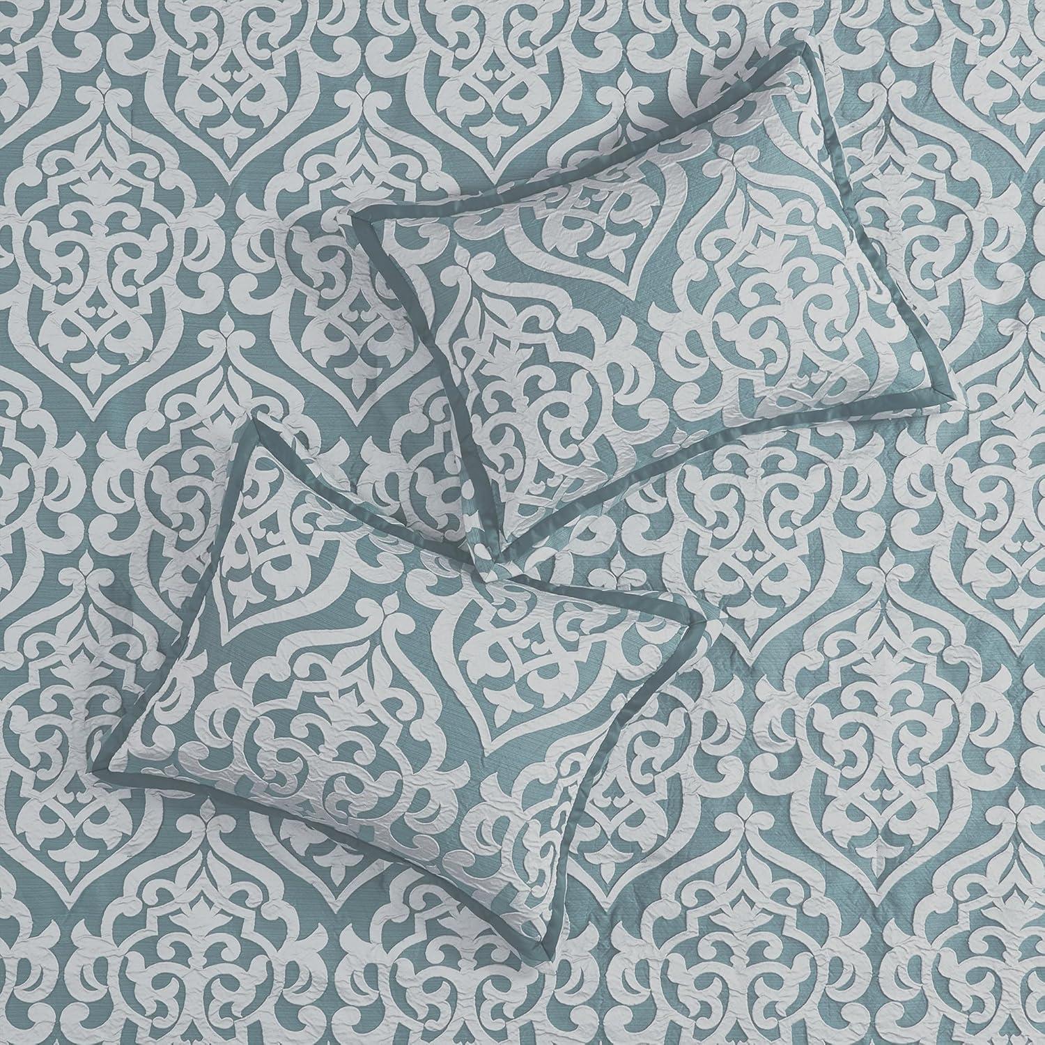 Madison Park Odette Jacquard 8 Piece Comforter Set