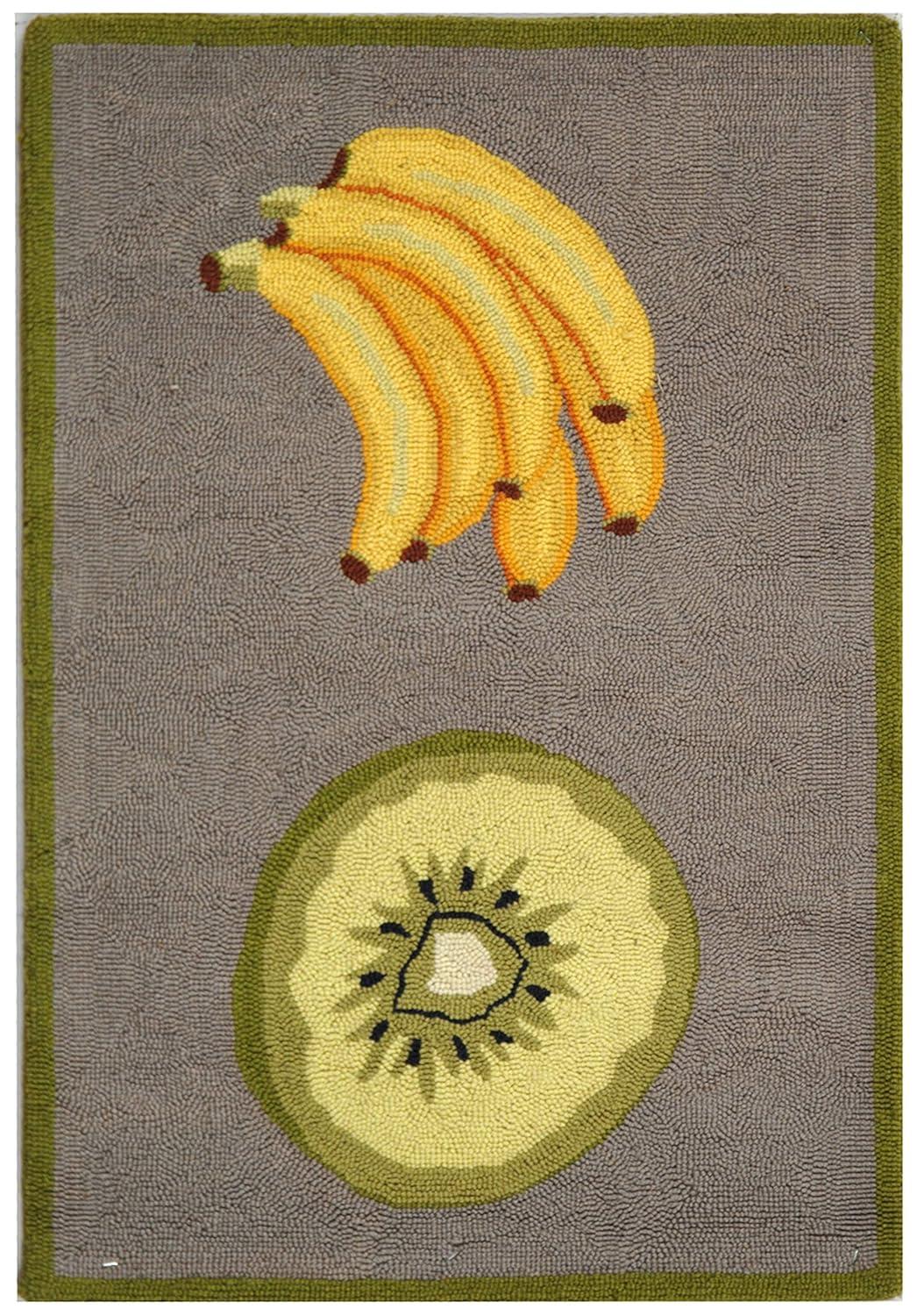 Chelsea HK265 Hand Hooked Accent Rug - Stone - 1'8"x2'6" - Safavieh.