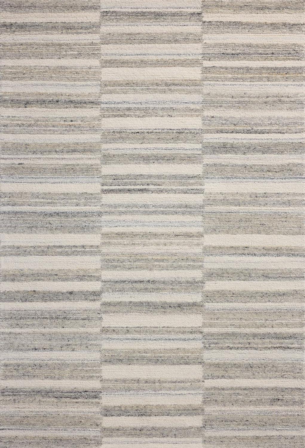 Magnolia Home by Joanna Gaines x Loloi Rae Stone / Ivory Area Rug