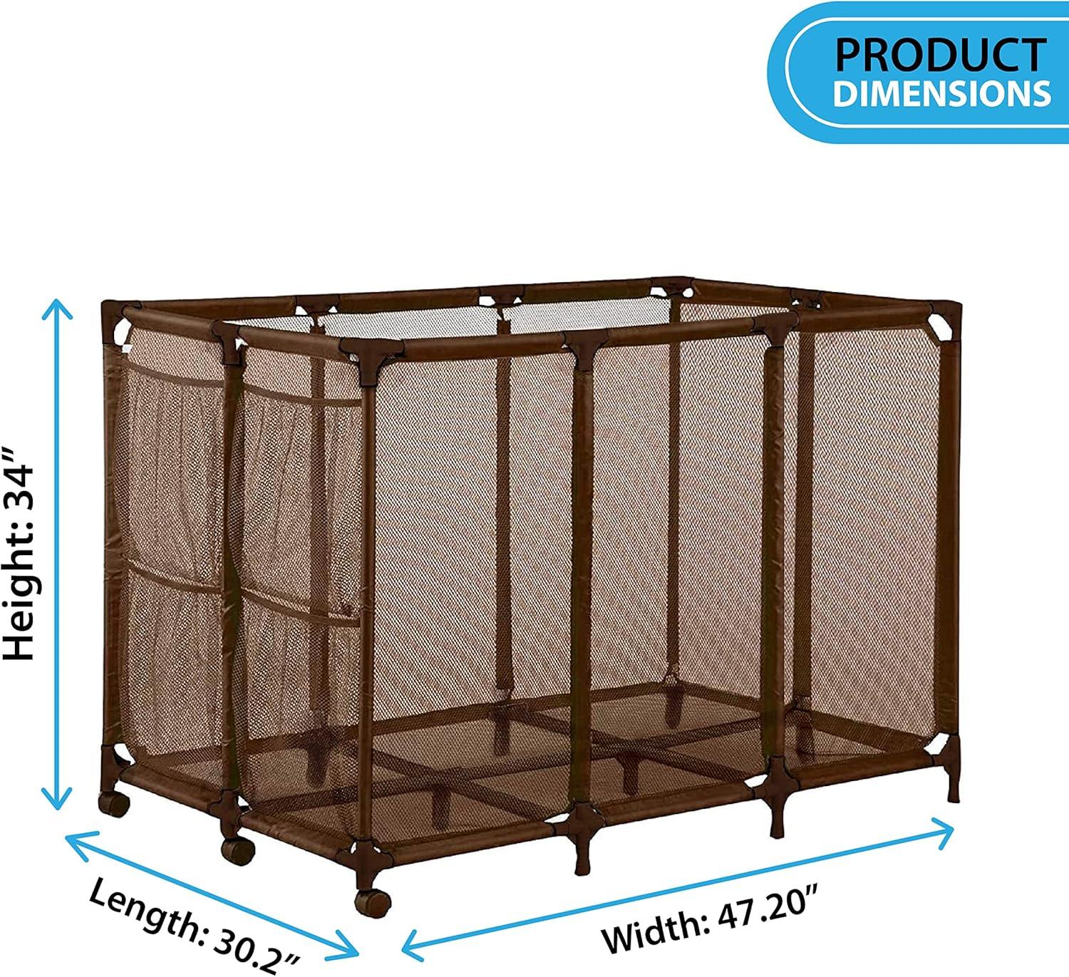 Essentially Yours Essentially Yours 50'' W 0 Gallons Water Resistant Plastic Deck Box with Wheels