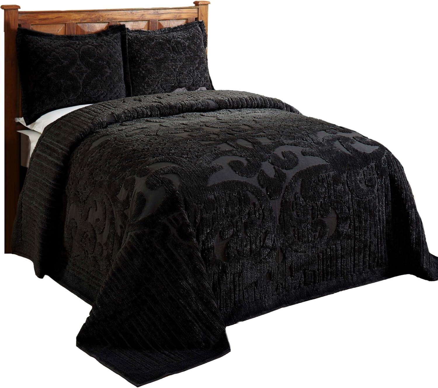 Better Trends Rio 100% Premium Cotton Tufted Bedspread Set, Soft & Luxurious Feel, Perfect for Gifting, All Seasons Machine Washable Medallion Bedding Set
