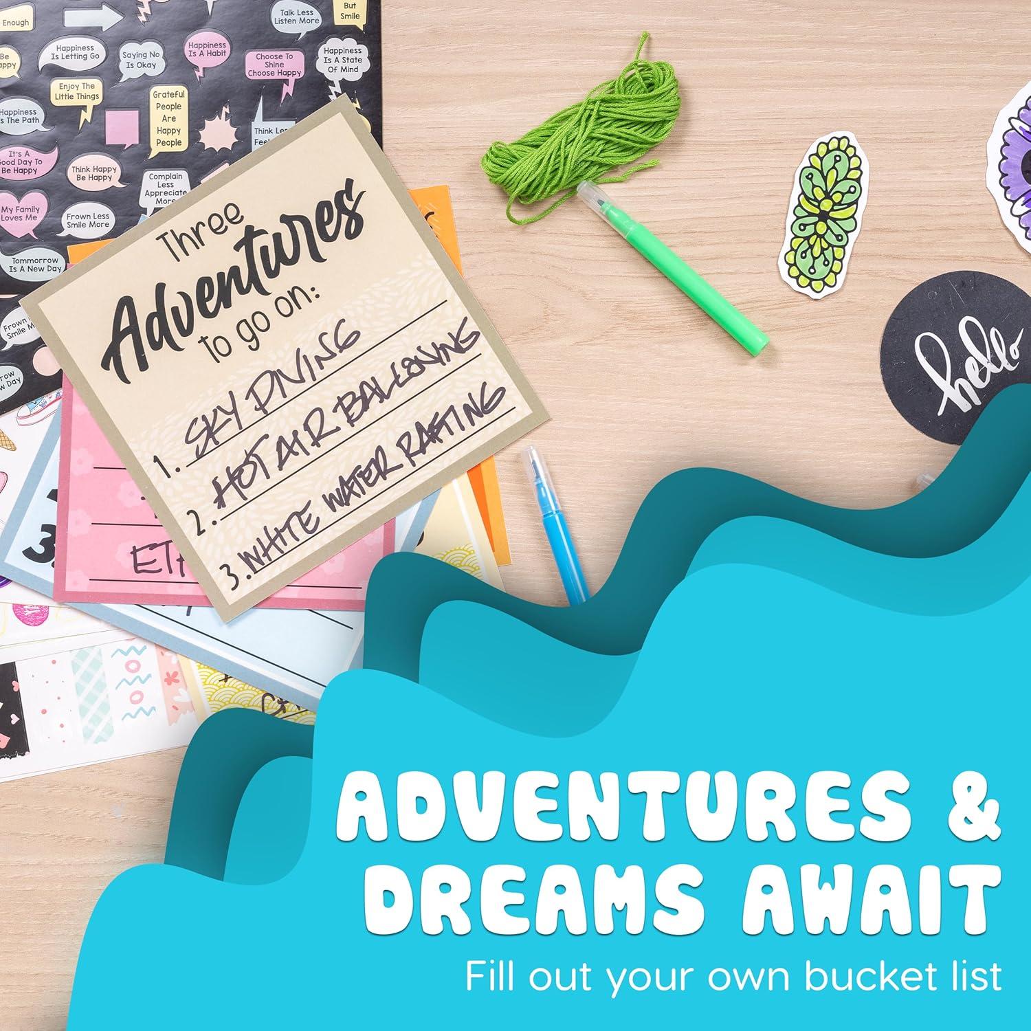 Hapinest DIY Wall Collage Kit for Teen Girls, Arts and Crafts Kit Tween Girl Room Decor, Birthday Gifts Ages 10 11 12 13 14 16 Years Old and Up, Cool Stuff for Bedroom Dorm Aesthetic Décor S301