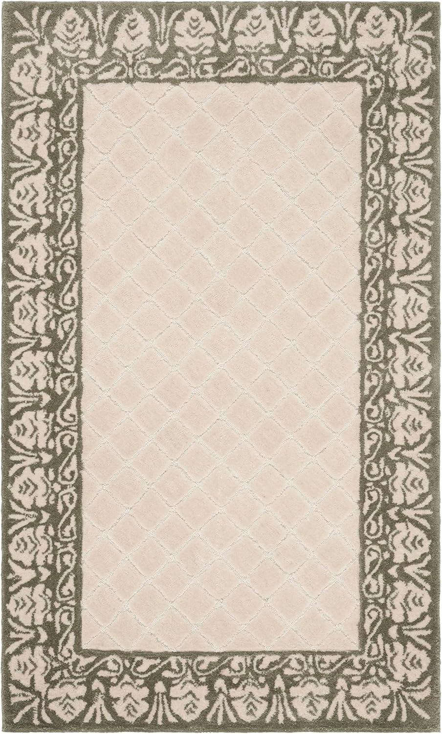 Safavieh Harrison Total Performance Hand Hooked Performance Bordered Rug