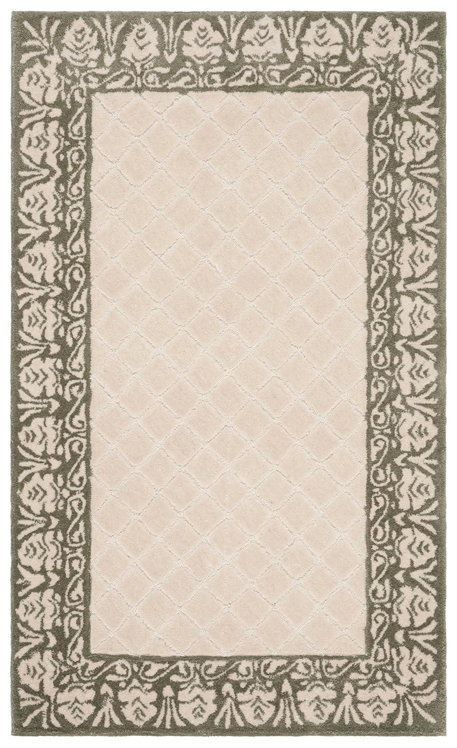 Safavieh Harrison Total Performance Hand Hooked Performance Bordered Rug