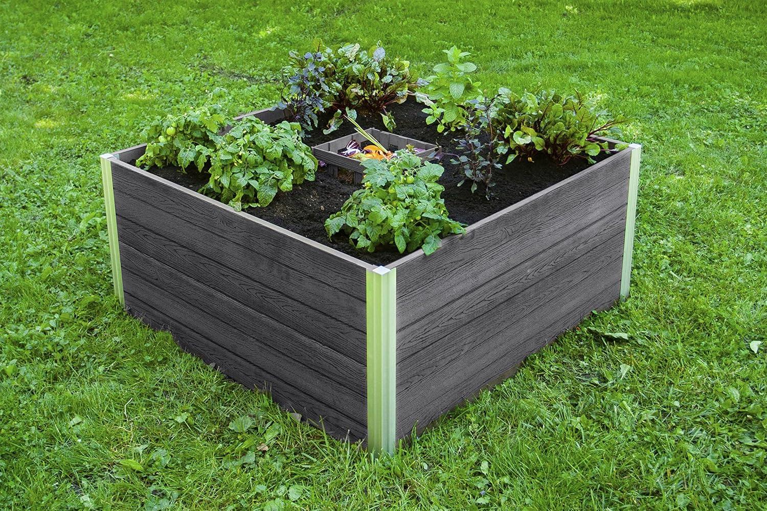 Vita Urbana Keyhole Composting Raised Garden Bed