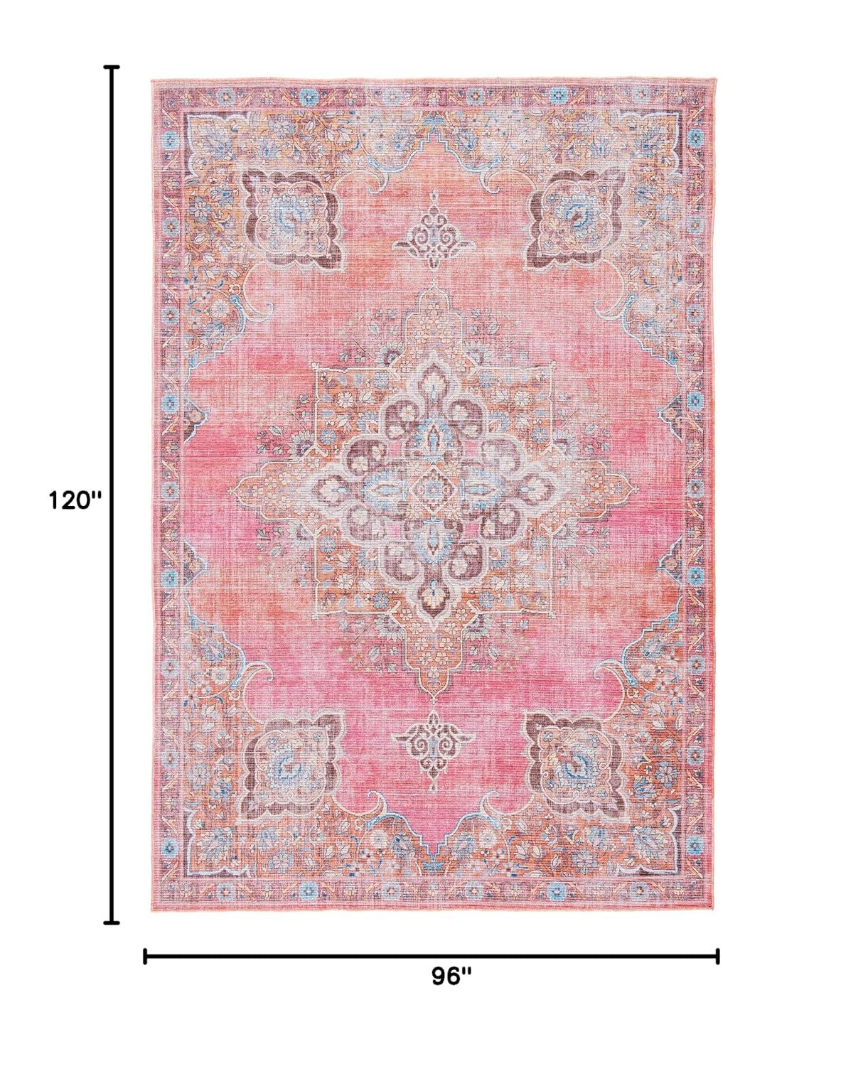 SAFAVIEH Serapi Collection SEP580U Pink / Beige Rug