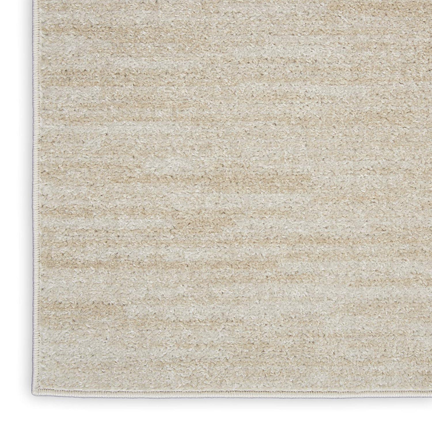 Nourison Essentials 7' x 10' Ivory Beige Indoor/Outdoor Rug