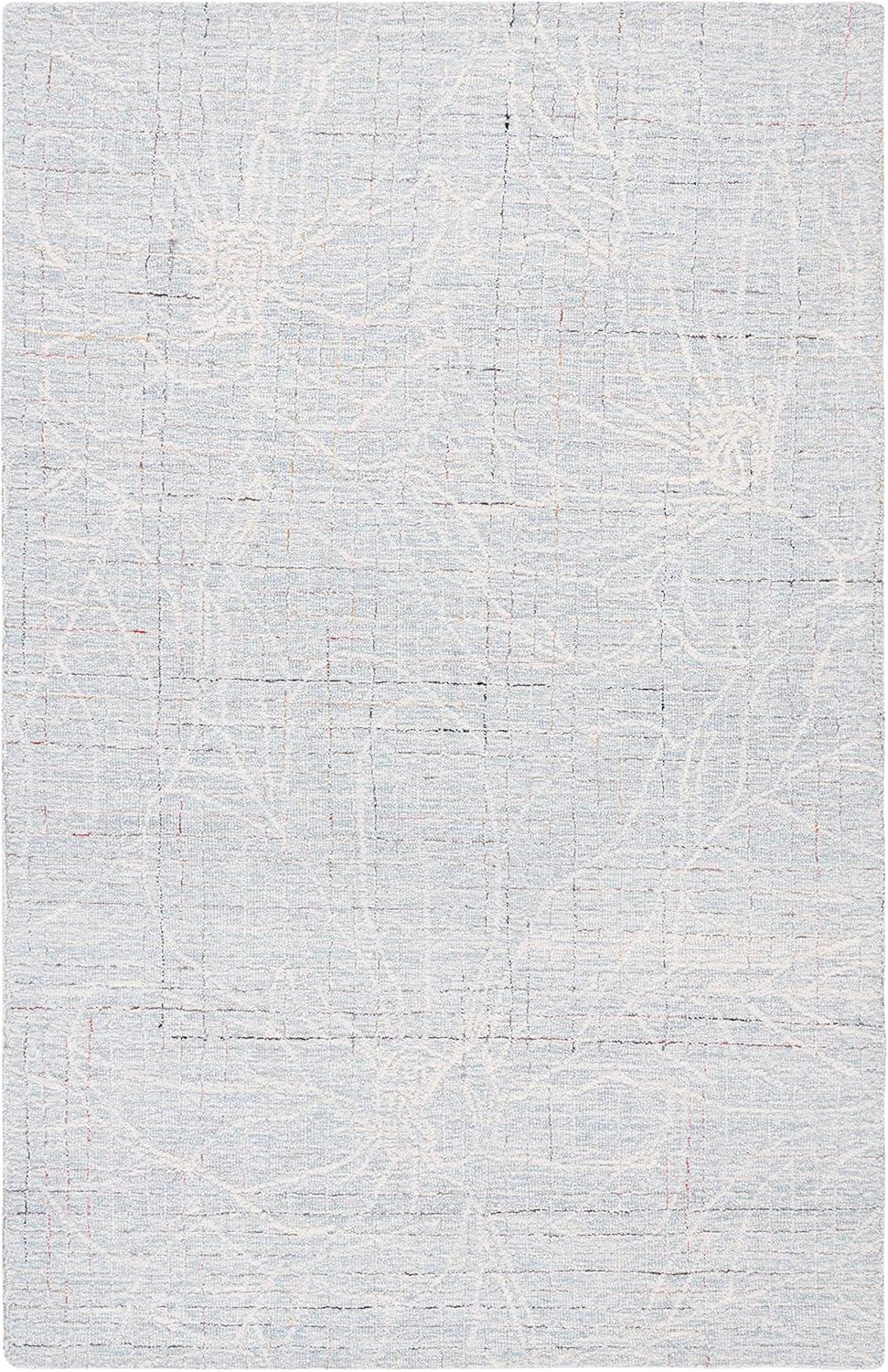 Metro MET881 Hand Tufted Indoor Accent Rug - Blue/Ivory - 3'x5' - Safavieh