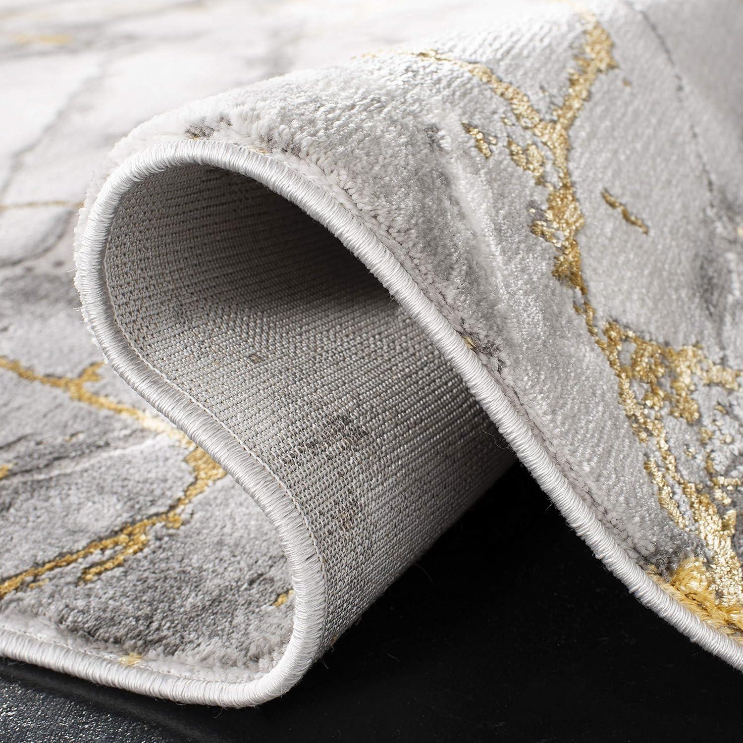 Craft CFT877 Loomed Indoor Area Rug - Grey/Gold - 9'x12' - Safavieh